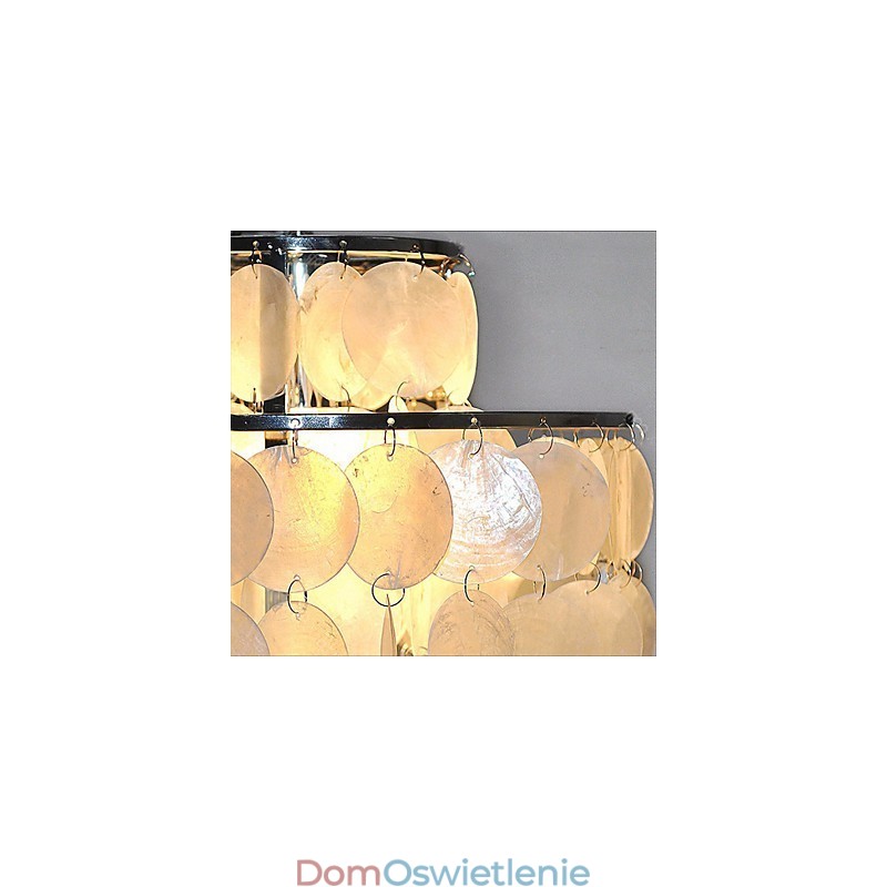 LAMPA Minimalistyczny żyrandol muszlowy Den Chandelier