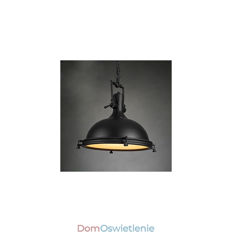 Industrialna pojedyncza lampa wisząca Dekoracja w stylu loftowym Vintage Metalowa lampa wisząca