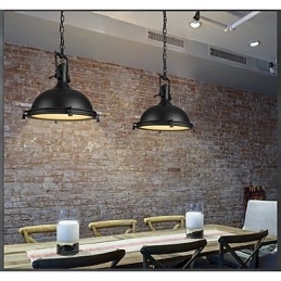 Industrialna pojedyncza lampa wisząca Dekoracja w stylu loftowym Vintage Metalowa lampa wisząca