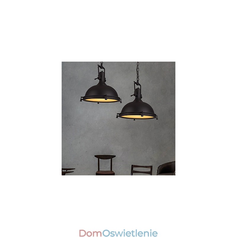Industrialna pojedyncza lampa wisząca Dekoracja w stylu loftowym Vintage Metalowa lampa wisząca