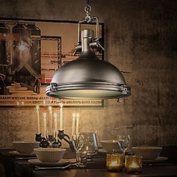 Industrialna pojedyncza lampa wisząca Dekoracja w stylu loftowym Vintage Metalowa lampa wisząca