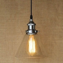 Tradycyjna klasyczna lampa wisząca Vintage Retro Country Globe