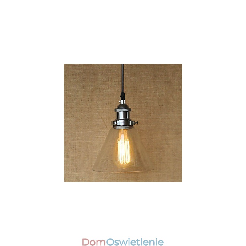 Tradycyjna klasyczna lampa wisząca Vintage Retro Country Globe