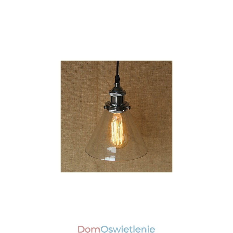 Tradycyjna klasyczna lampa wisząca Vintage Retro Country Globe