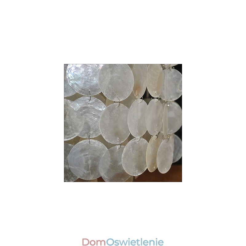 LAMPA Minimalistyczny żyrandol muszlowy Den Chandelier