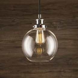 Tradycyjna klasyczna lampa wisząca Vintage Retro Country Globe