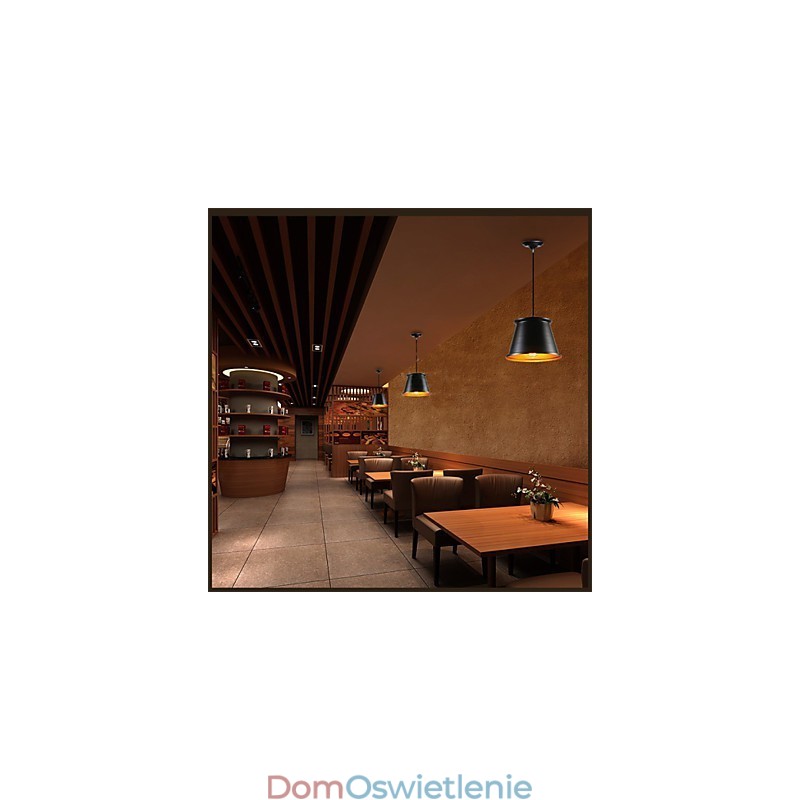 Klasyczny rustykalny domek w stylu vintage mini wisząca lampa metalowa