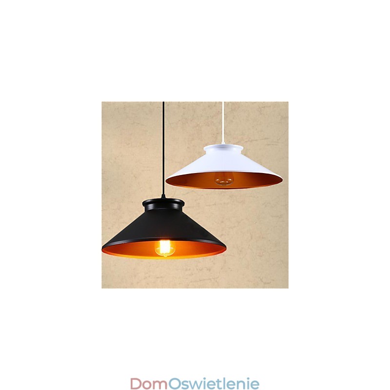 Tradycyjny styl Vintage Retro Mini Malowanie Metalowa lampa wisząca