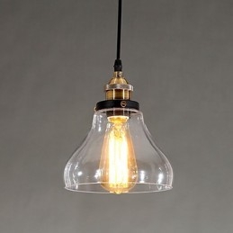 Tradycyjna klasyczna lampa wisząca Vintage Retro Country Globe