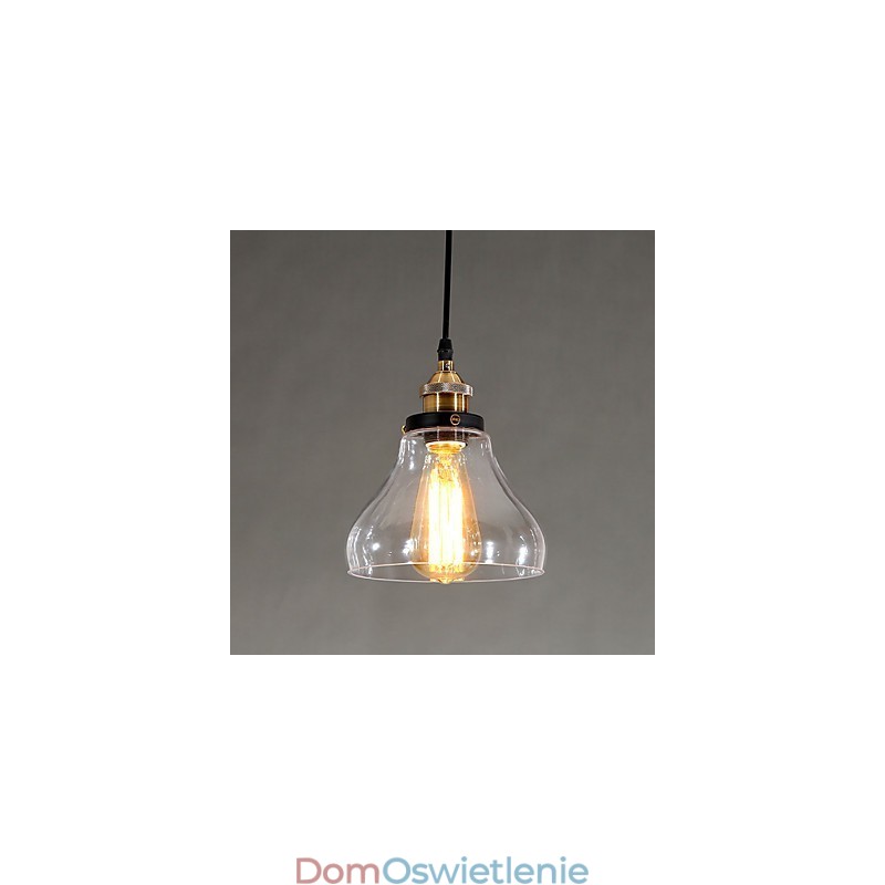 Tradycyjna klasyczna lampa wisząca Vintage Retro Country Globe