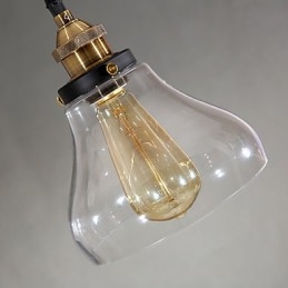 Tradycyjna klasyczna lampa wisząca Vintage Retro Country Globe