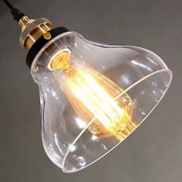 Tradycyjna klasyczna lampa wisząca Vintage Retro Country Globe