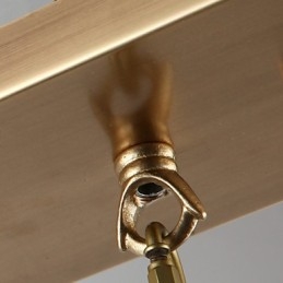 Lampy wiszące kryształowe mini styl tradycyjny klasyczny metalowy
