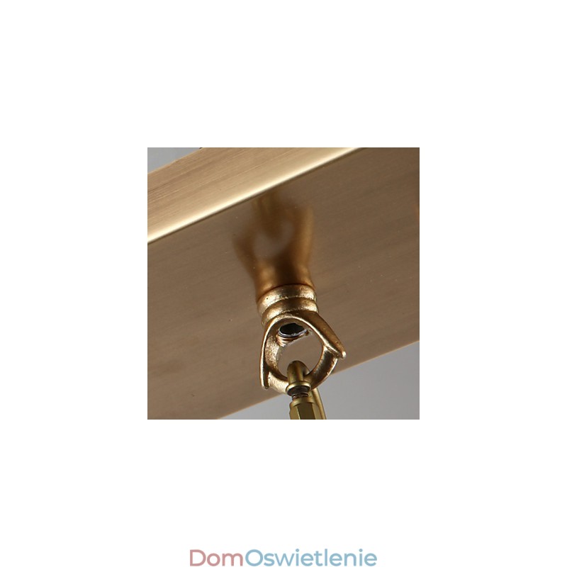 Lampy wiszące kryształowe mini styl tradycyjny klasyczny metalowy