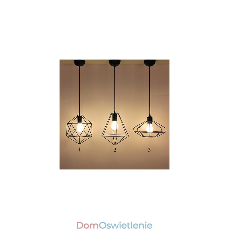 Wisząca lampa metalowa Country Designers