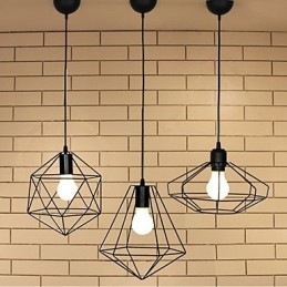 Wisząca lampa metalowa Country Designers