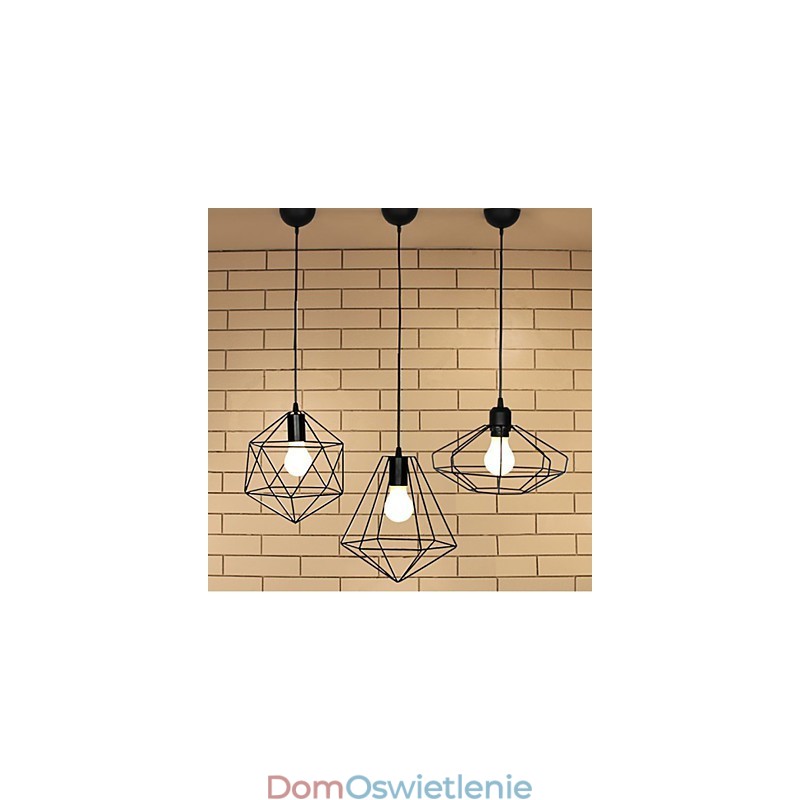 Wisząca lampa metalowa Country Designers