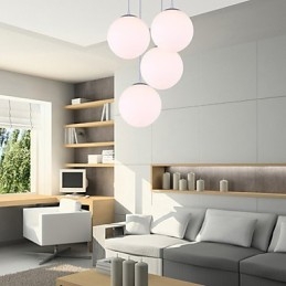 1 Lampa wisząca ze szkła nowoczesnego