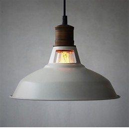 Industrial Vintagen Mini Metalowa Lampa Wisząca 1 Światło Wielokolorowe Opcjonalnie