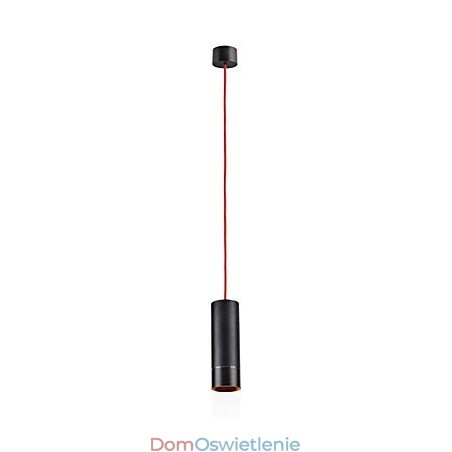 1-punktowa mini lampa wisząca anodowana na czarno z aluminium 1-punktowa mini lampa wisząca anodowana na czarno z aluminium