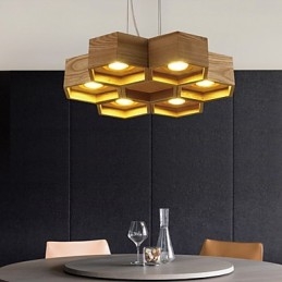Lampy wiszące Country Wood Bamboo