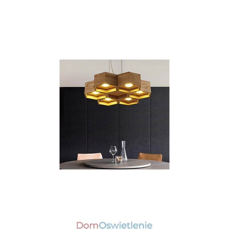 Lampy wiszące Country Wood Bamboo