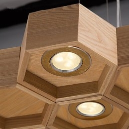 Lampy wiszące Country Wood Bamboo