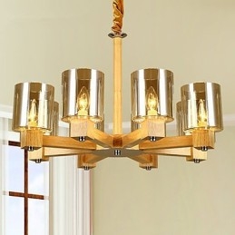 Lampy wiszące Country Wood Bamboo