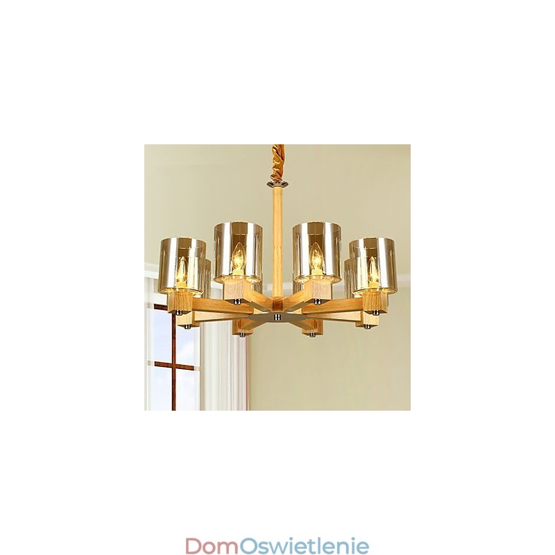 Lampy wiszące Country Wood Bamboo