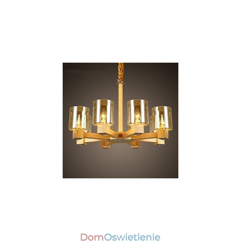 Lampy wiszące Country Wood Bamboo