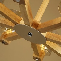 Lampy wiszące Country Wood Bamboo