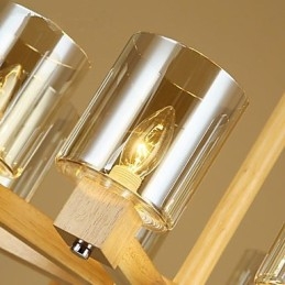 Lampy wiszące Country Wood Bamboo
