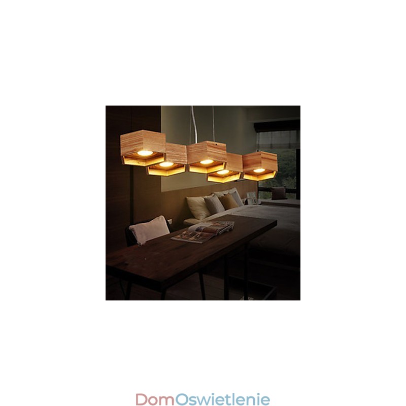 Lampy wiszące Country Wood Bamboo