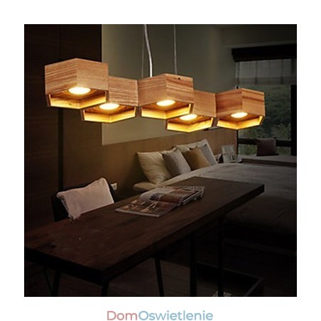 Lampy wiszące Country Wood Bamboo Lampy wiszące Country Wood Bamboo