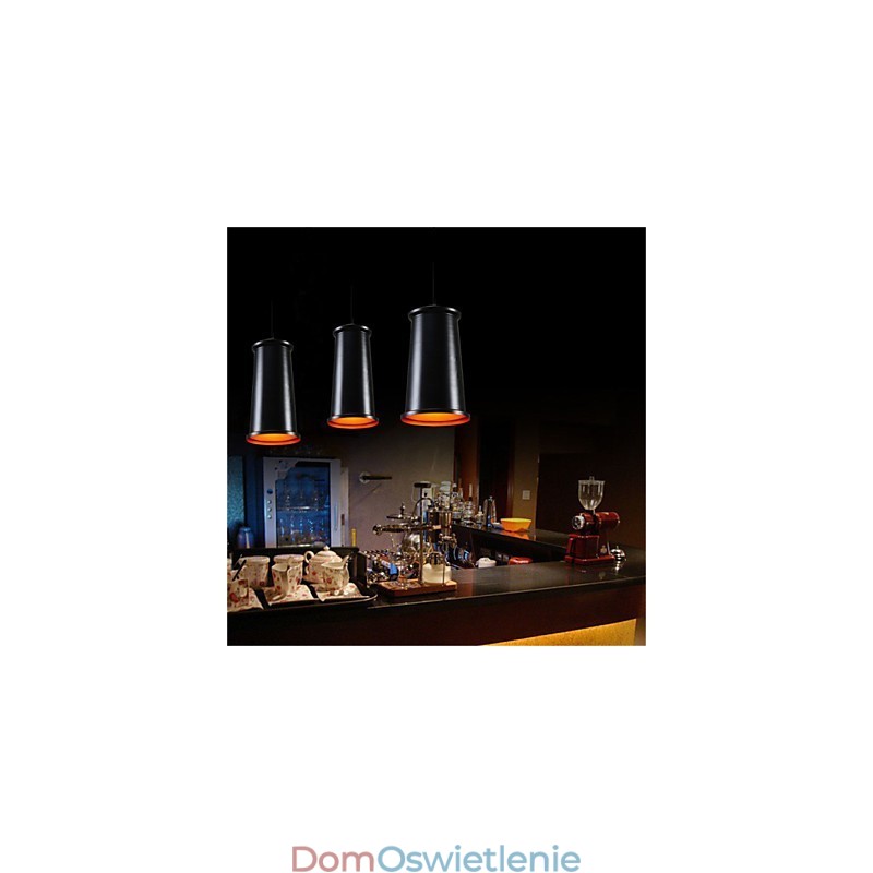 Klasyczny rustykalny styl vintage mini malowanie metalowa lampa wisząca