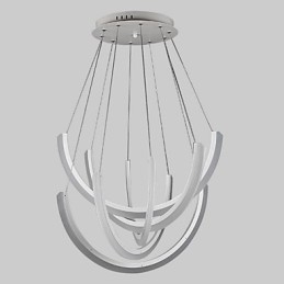 Przemysłowa dekoracyjna wisząca nowoczesna liniowa lampa wisząca