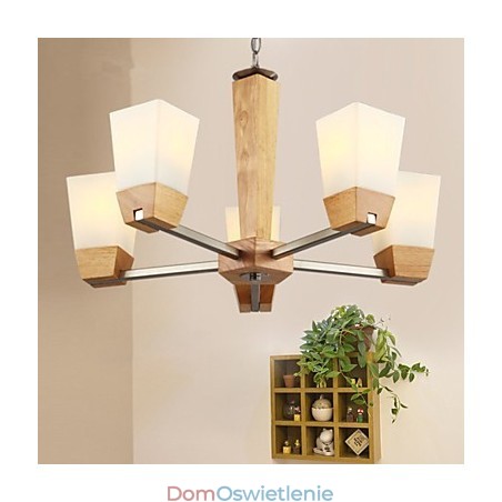 Lampy wiszące Country Wood Bamboo Lampy wiszące Country Wood Bamboo