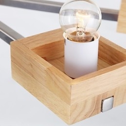 Lampy wiszące Country Wood Bamboo