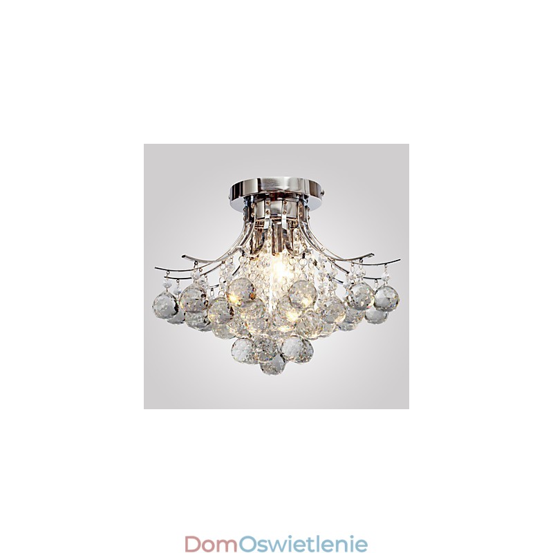 Żyrandol Nowoczesny Kryształowy 3 Światła