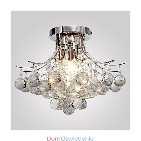 Żyrandol Nowoczesny Kryształowy 3 Światła