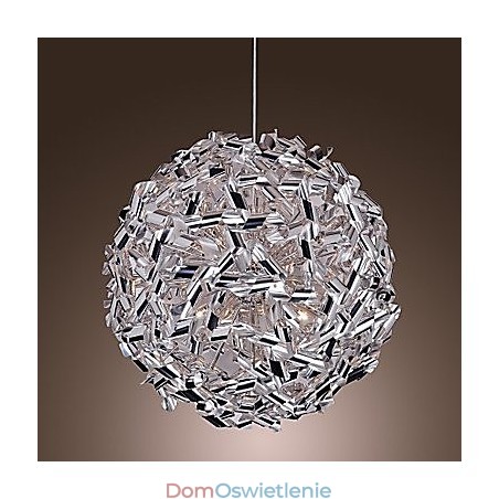 Lampa wisząca z aluminium i metalu Lampa wisząca z aluminium i metalu