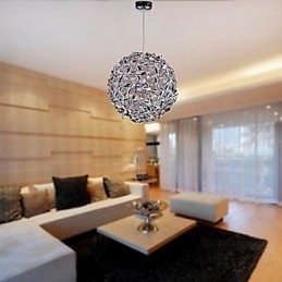 Lampa wisząca z aluminium i metalu