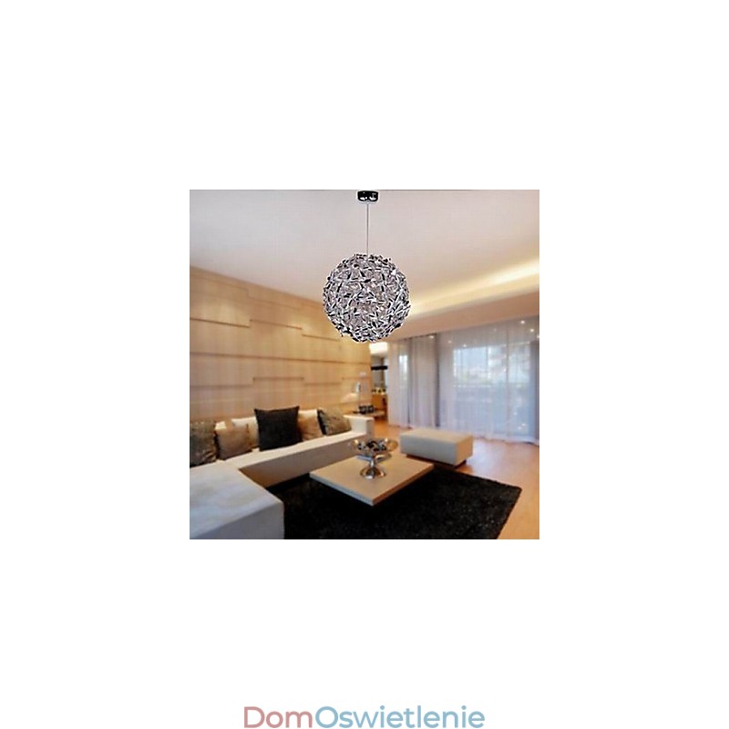 Lampa wisząca z aluminium i metalu