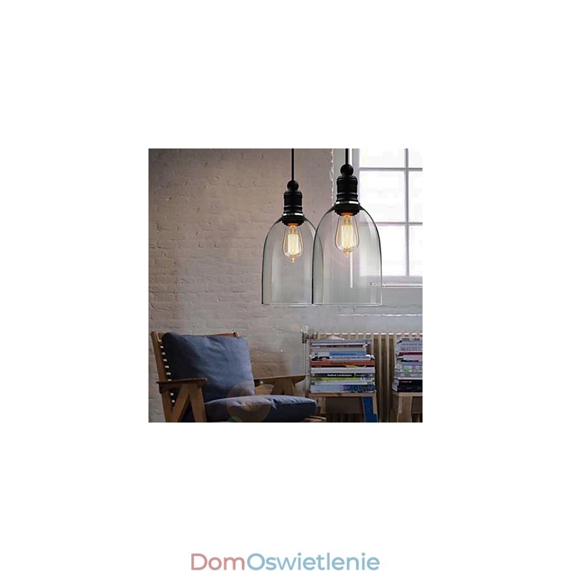 Tradycyjna klasyczna lampa wisząca w stylu vintage retro country