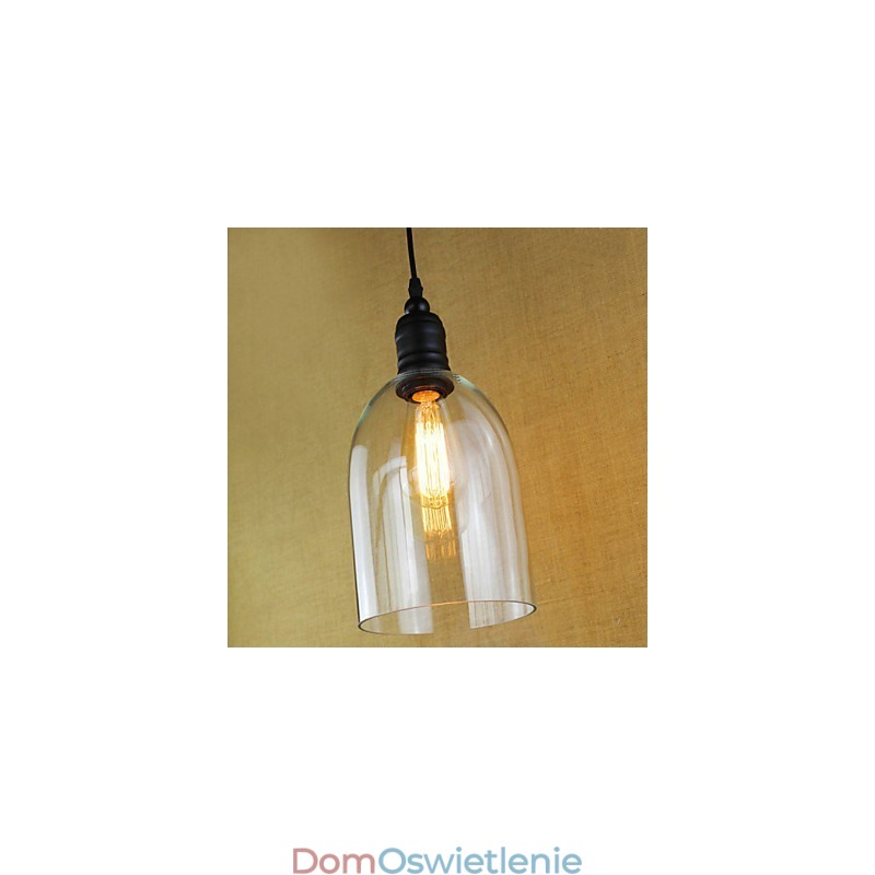 Tradycyjna klasyczna lampa wisząca w stylu vintage retro country
