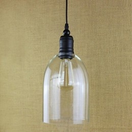 Tradycyjna klasyczna lampa wisząca w stylu vintage retro country