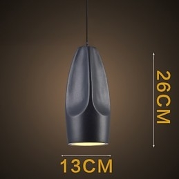 Vintage Retro Mini Styl Malowanie Metalowa Lampa Wisząca