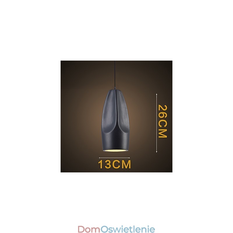 Vintage Retro Mini Styl Malowanie Metalowa Lampa Wisząca