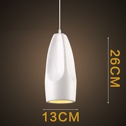 Vintage Retro Mini Styl Malowanie Metalowa Lampa Wisząca