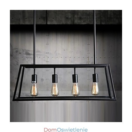 Żyrandol z metalu galwanizowanego w stylu rustykalnym Mini Lodge Żyrandol z metalu galwanizowanego w stylu rustykalnym Mini Lodge